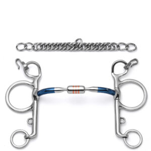 pelham capsule sweet iron curb horse bit