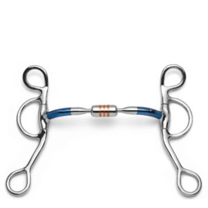 argentine capsule sweet iron curb horse bit
