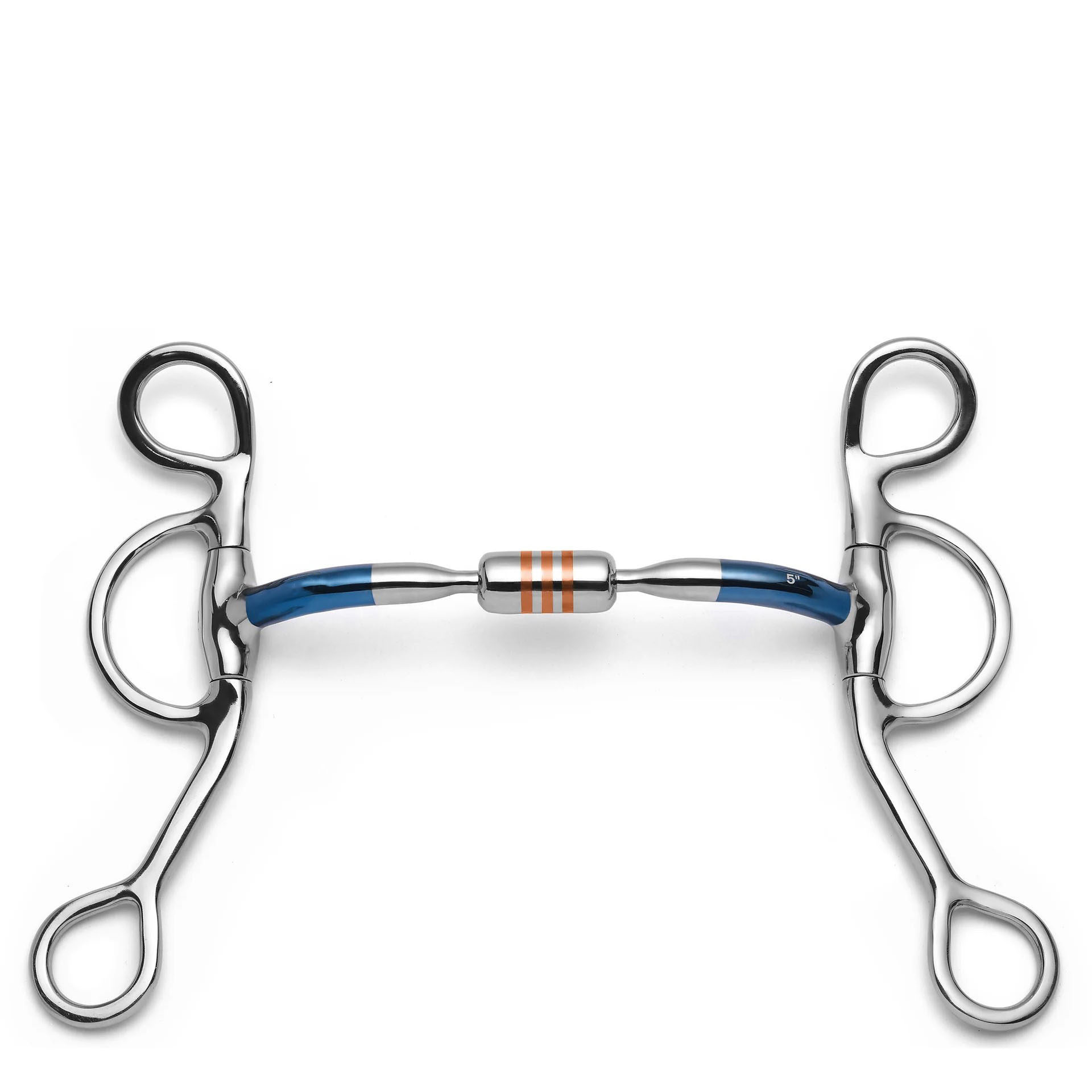 Argentine Capsule Sweet Iron Curb Horse Bit