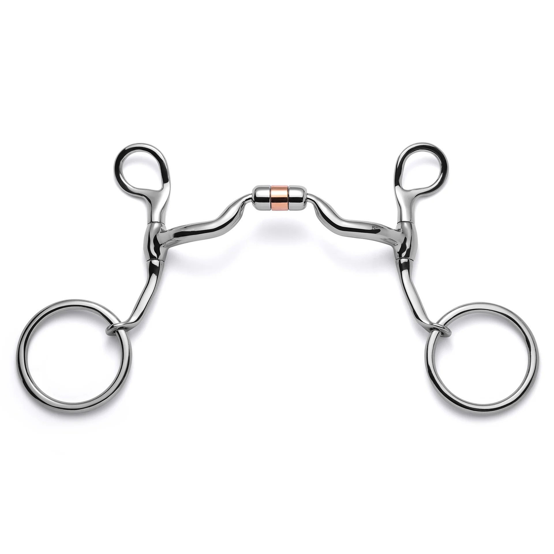 Copper Roller High Port Horse Bit