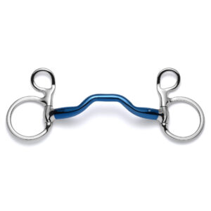 Baucher Low Port Mullen Mouth Horse Bit