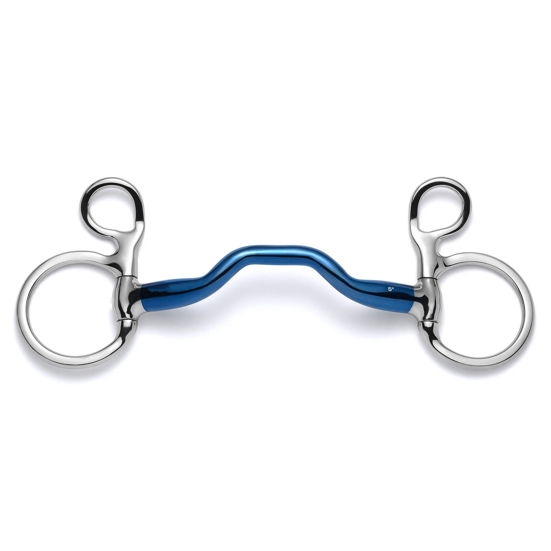 Baucher Low Port Mullen Mouth Horse Bit
