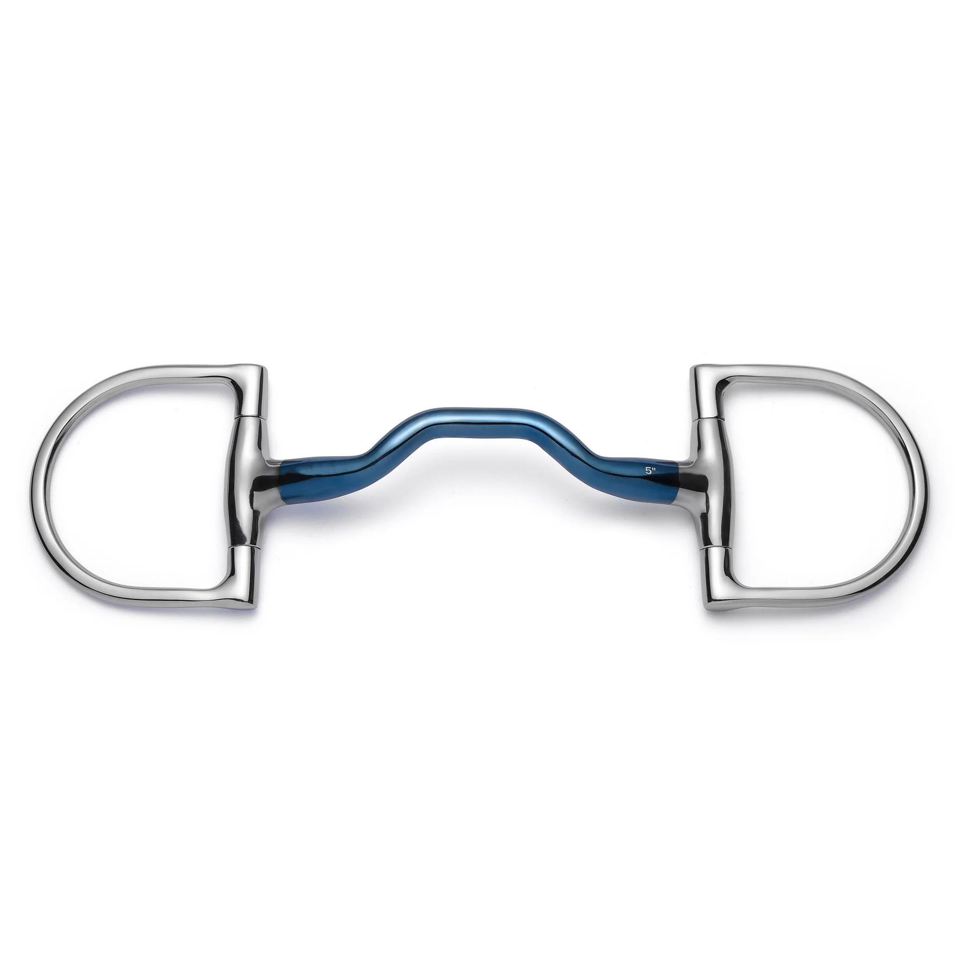 Low Port D-Ring Sweet Iron Horse Bit