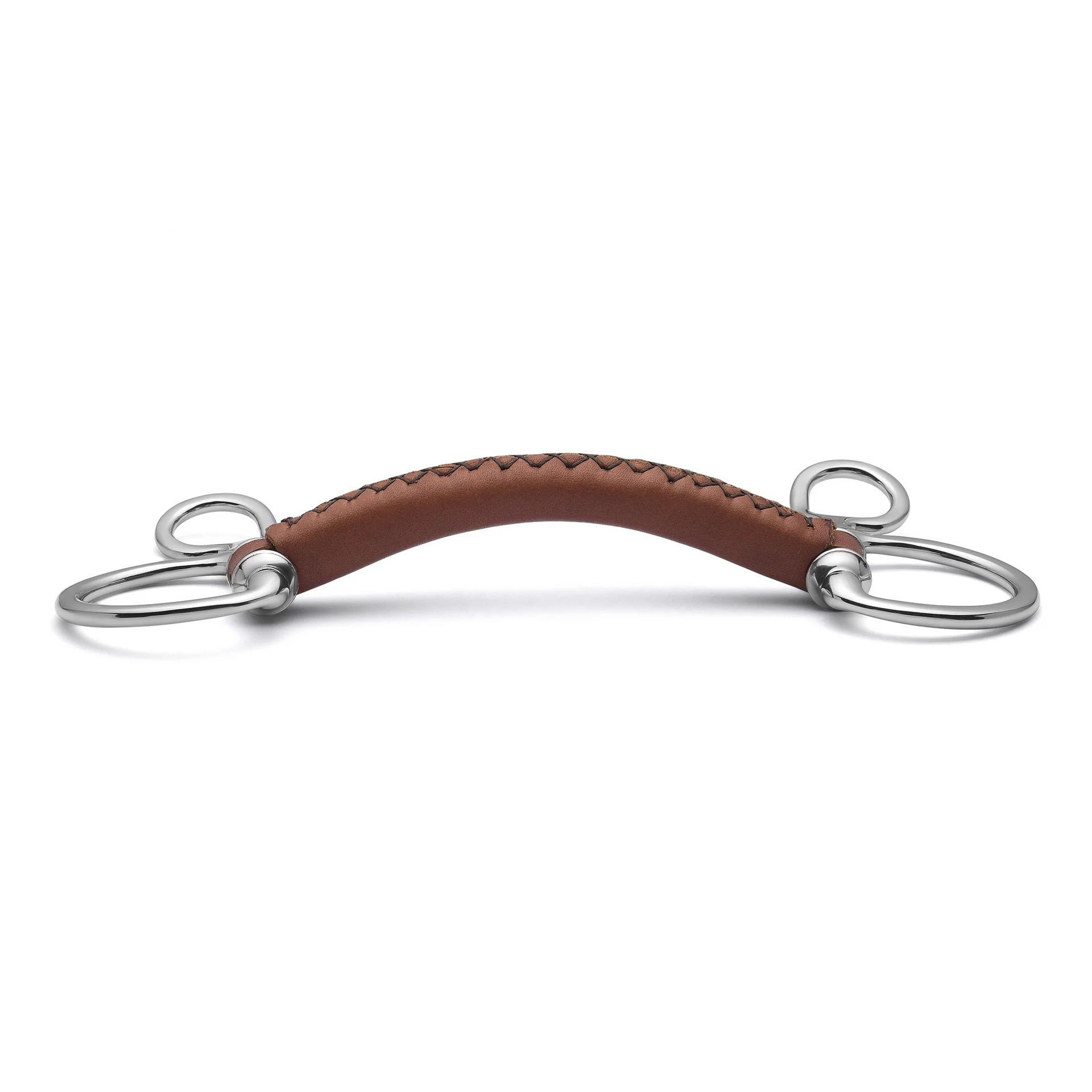 Baucher Soft Leather Snaffle Horse Bit