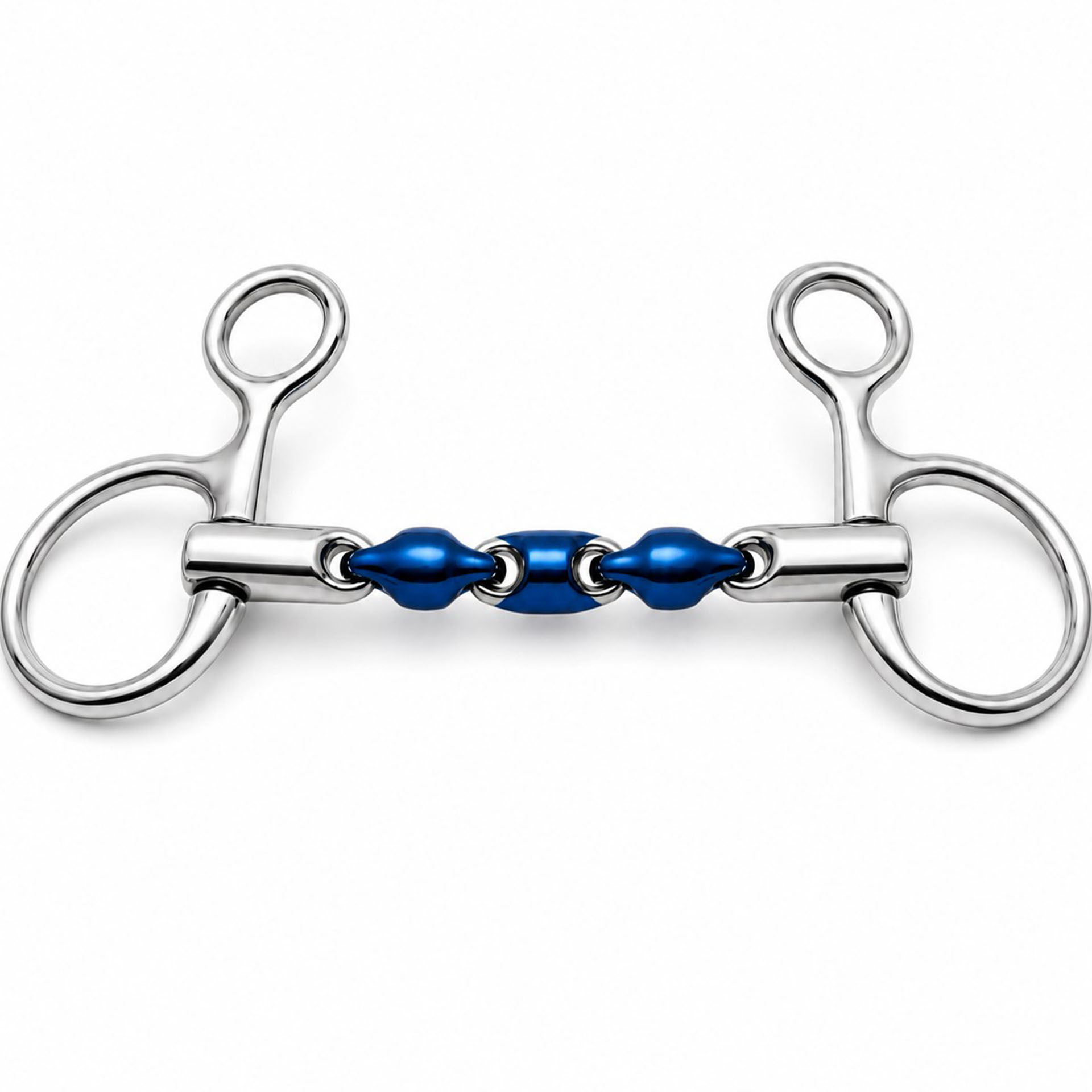 Copper Roller Full Cheek Sweet Iron Snaffle Horse Bit