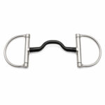 Low Port D-Ring Sweet Iron Horse Bit
