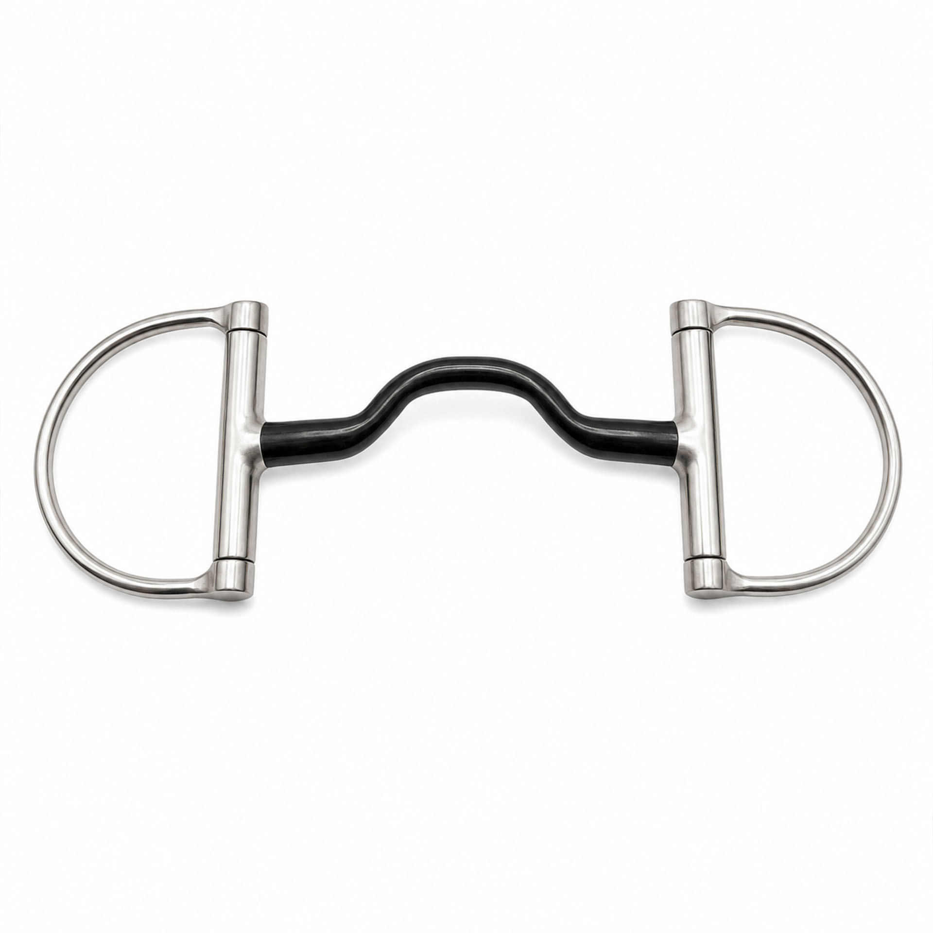 low port d ring sweet iron horse bit