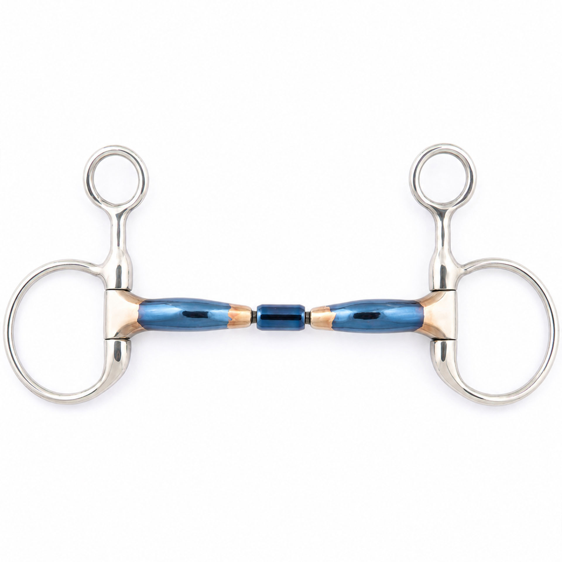 loose ring curved mouth horse bit