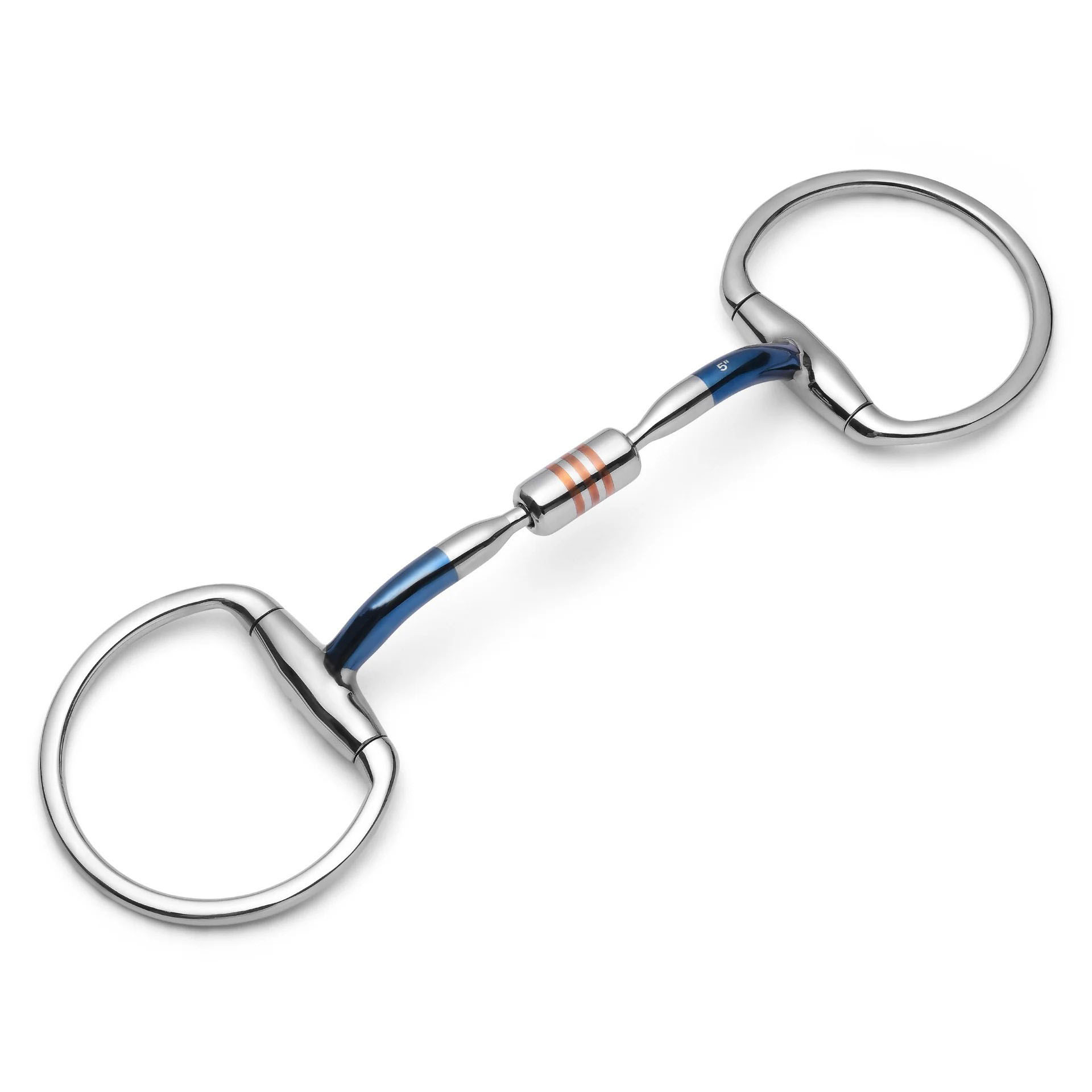 eggbutt capsule sweet iron snaffle horse bit