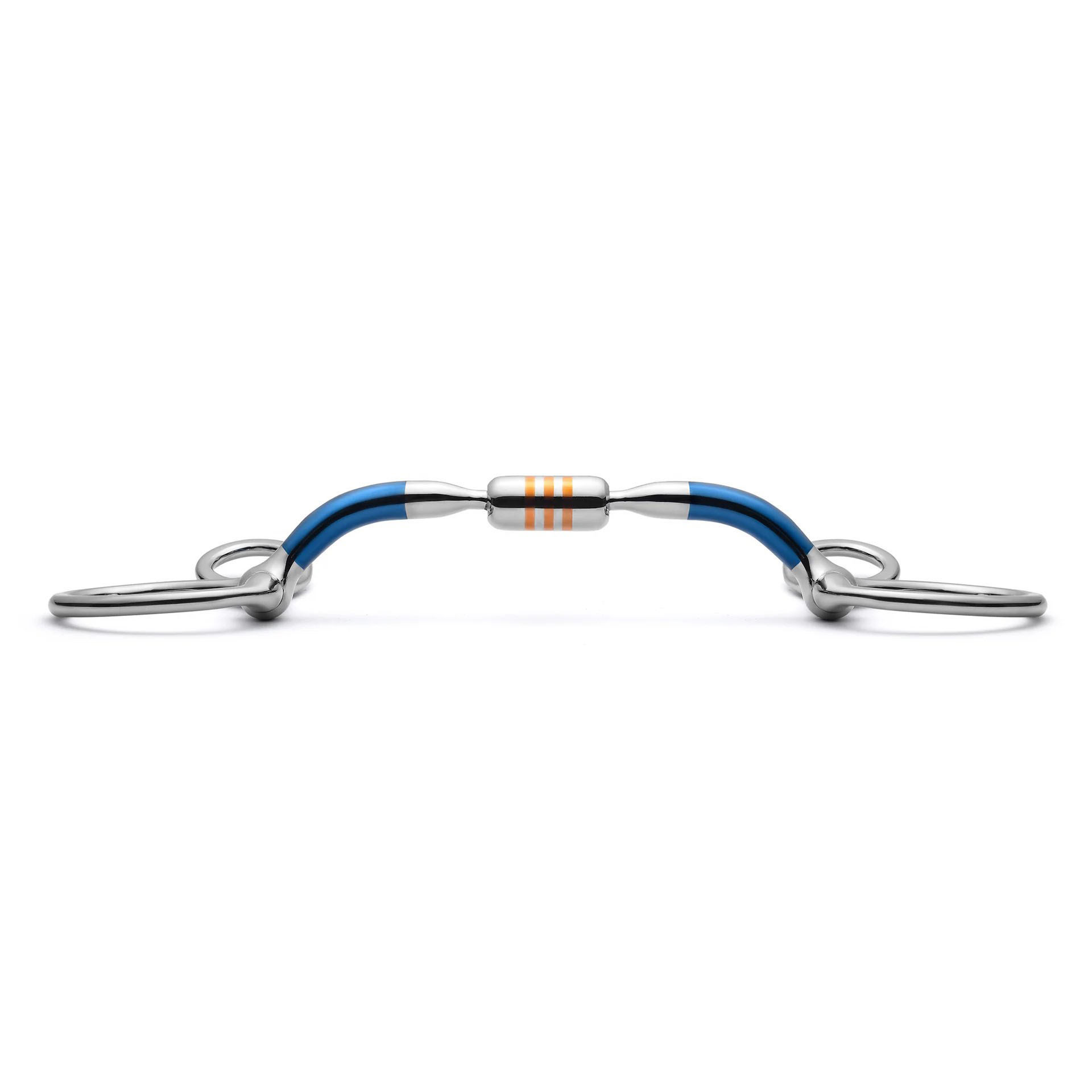 baucher capsule sweet iron snaffle horse bit