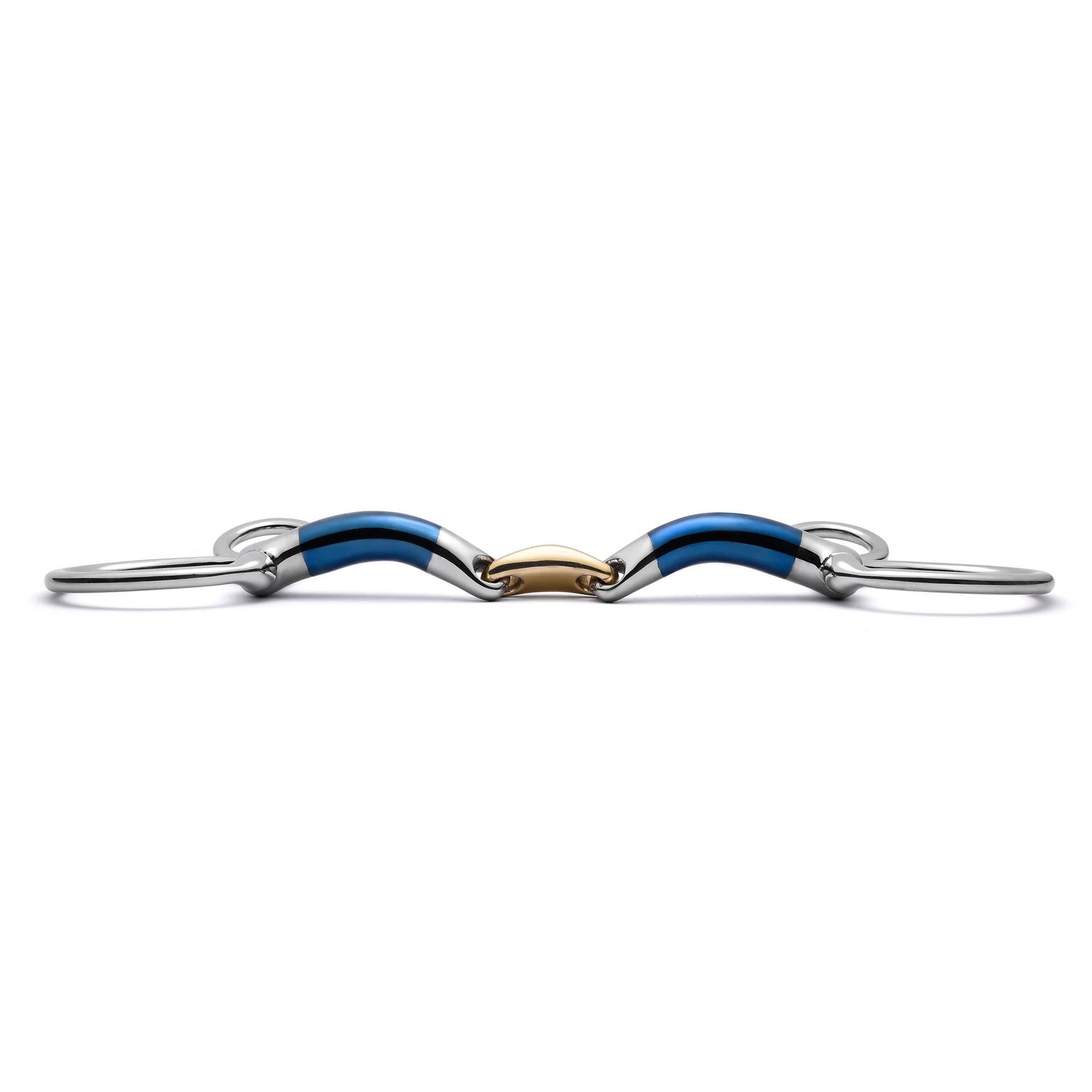 baucher lozenge sweet iron snaffle horse bit