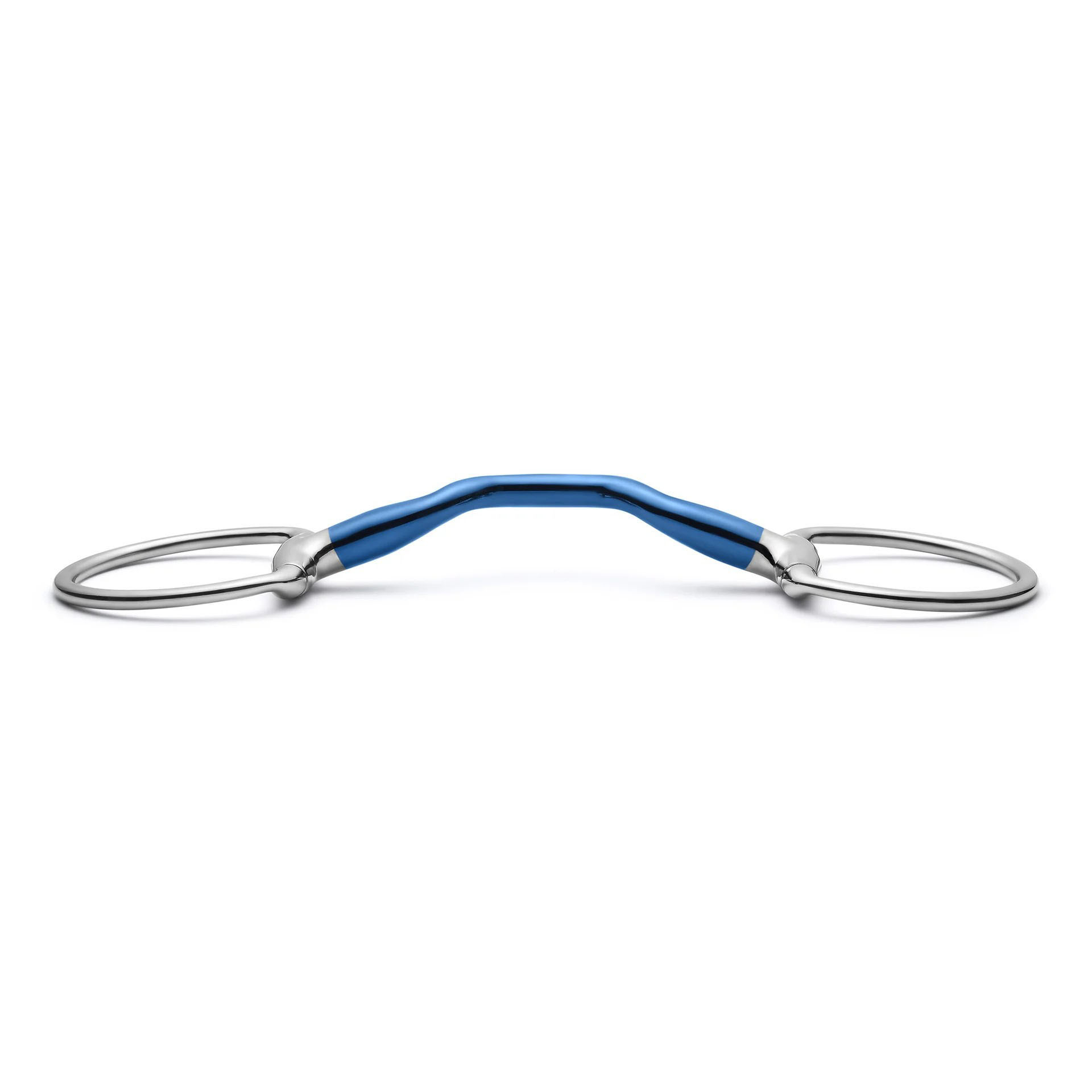 eggbutt low port mullen sweet iron snaffle horse bit