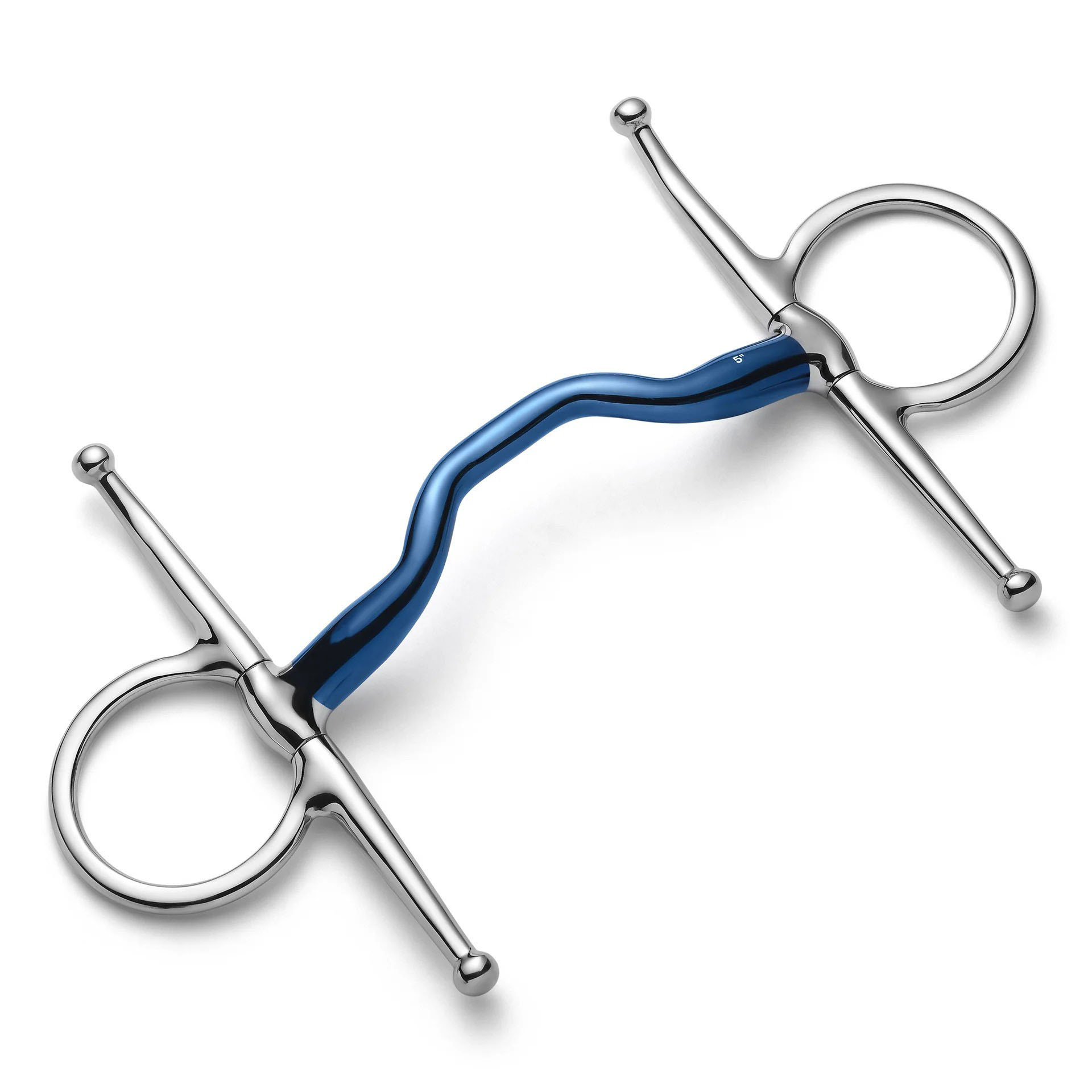full cheek low port mullen sweet iron snaffle horse bit