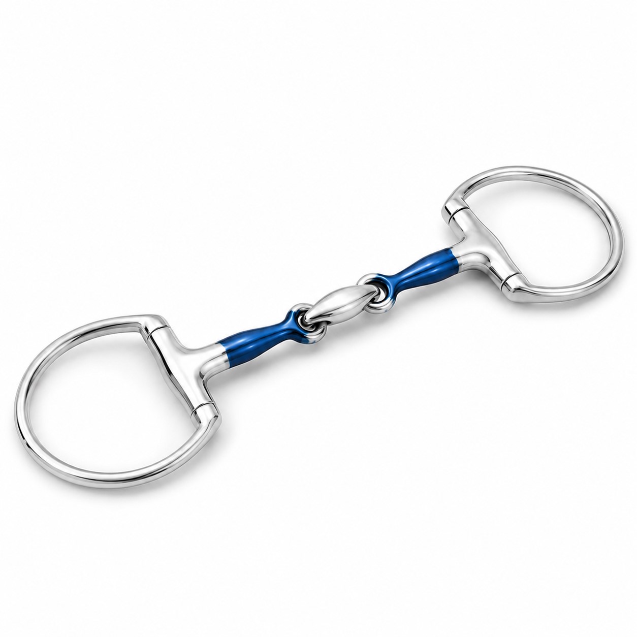 copper roller loose ring sweet iron snaffle horse bit