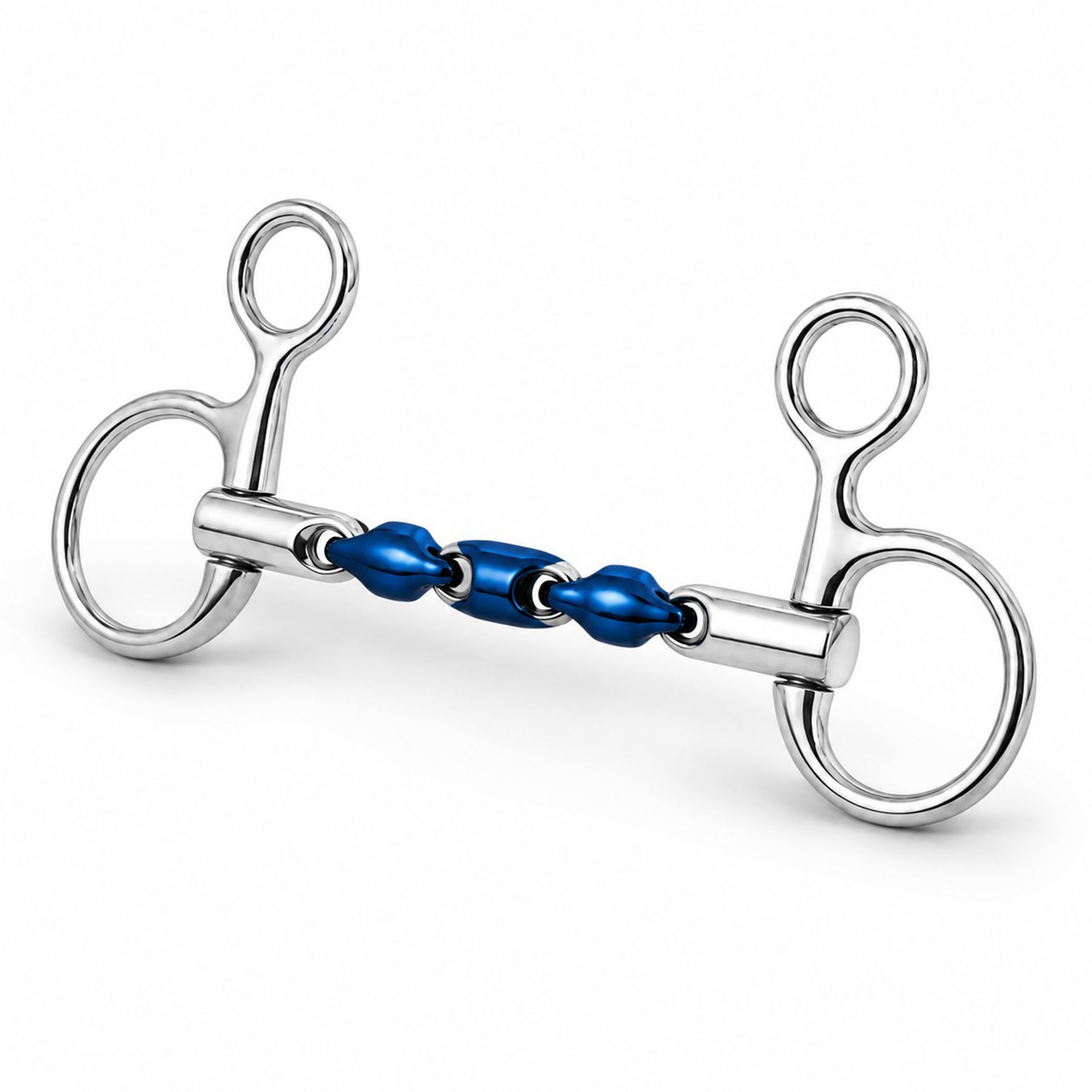 copper roller full cheek sweet iron snaffle horse bit