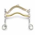 Blue Sweet Iron Barrel Short Shank Horse Bit