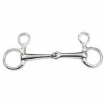 Baucher Low Port Mullen Mouth Horse Bit