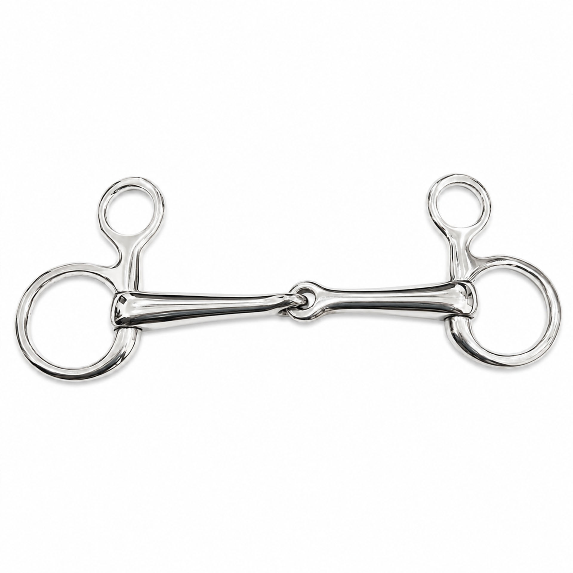 baucher low port mullen mouth horse bit