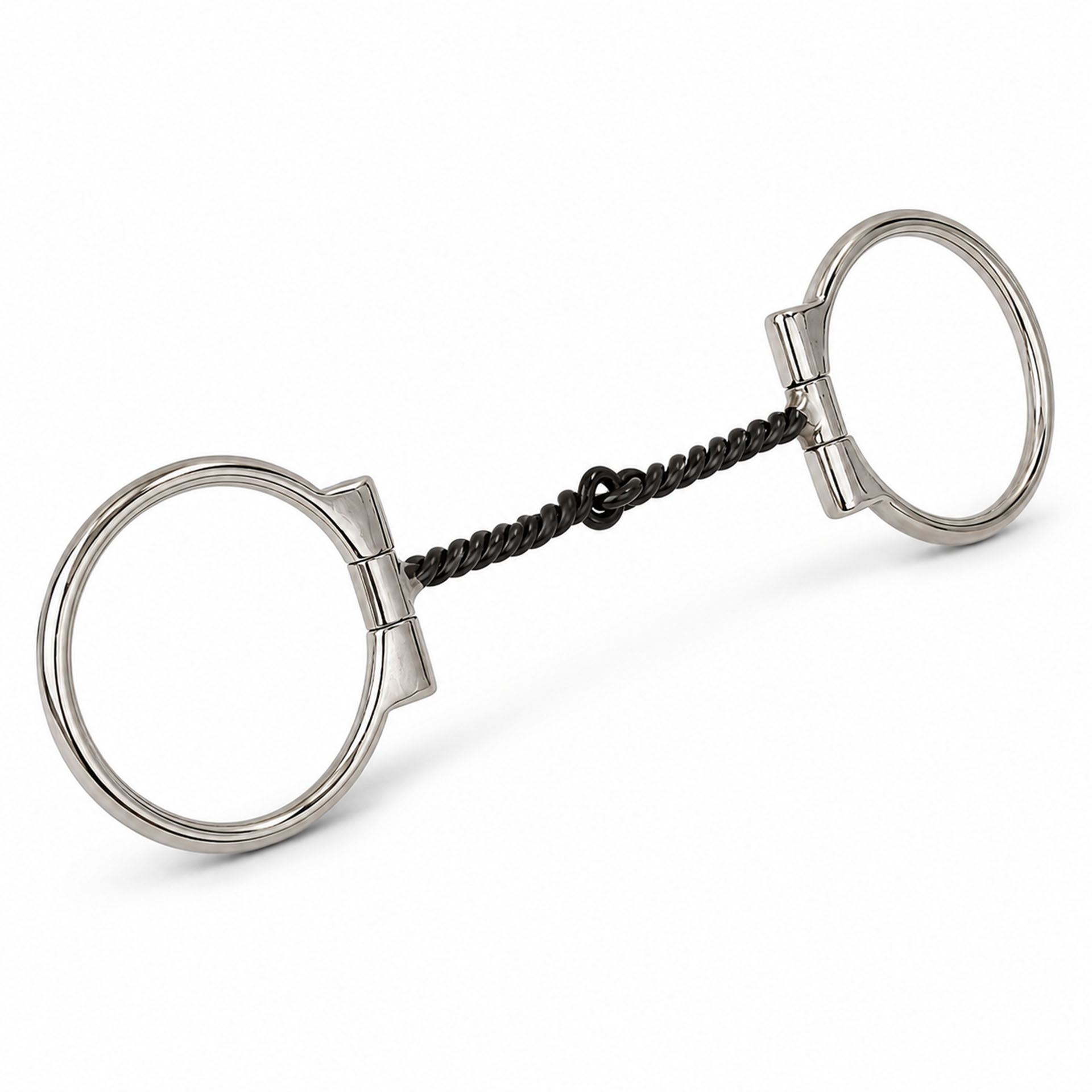 low port d ring sweet iron horse bit