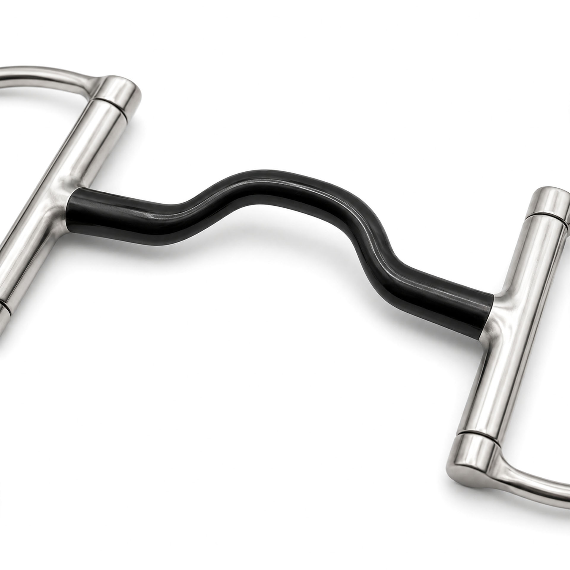 low port d ring sweet iron horse bit
