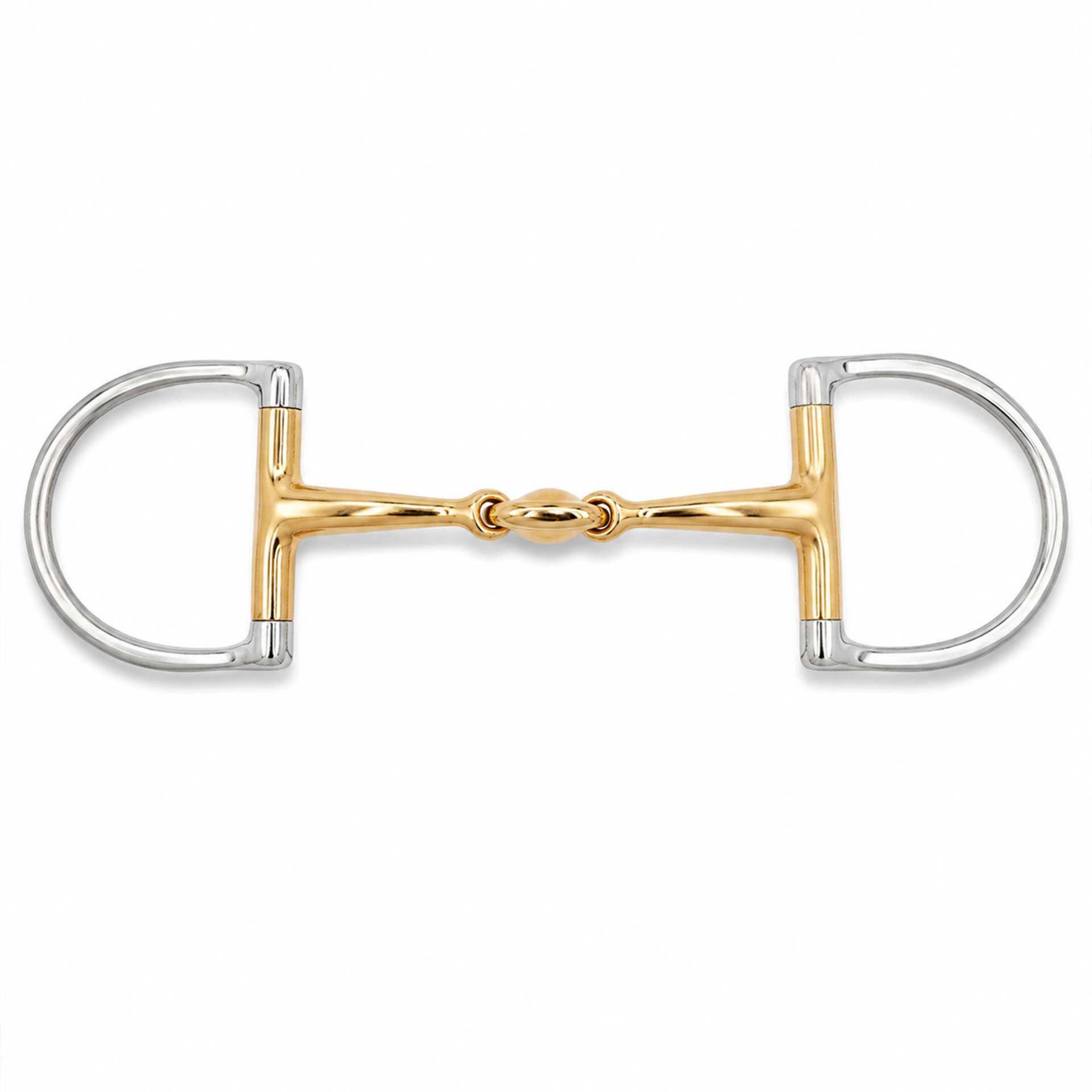 gold lozenge full cheek horse bit