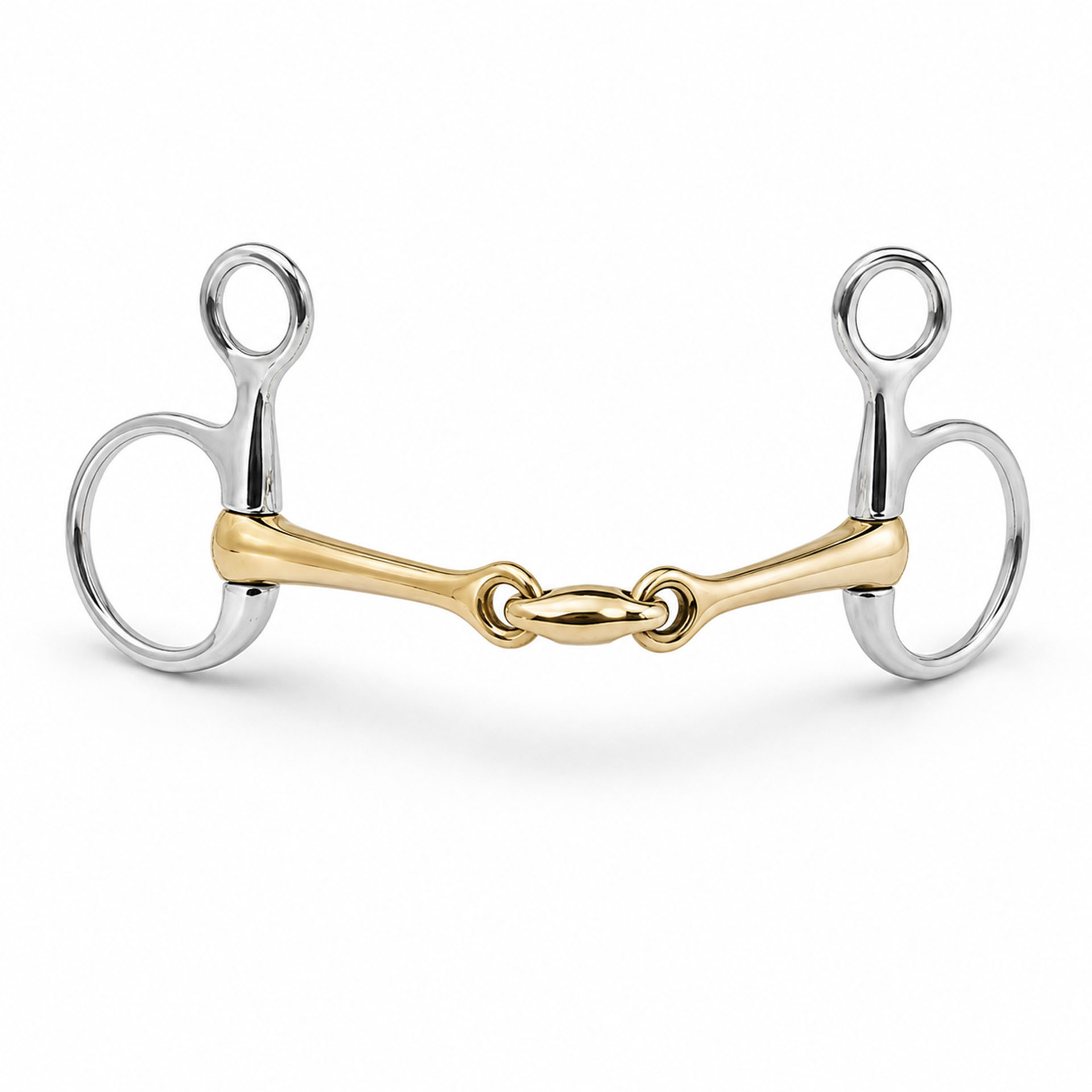 baucher savor gold lozenge horse bit