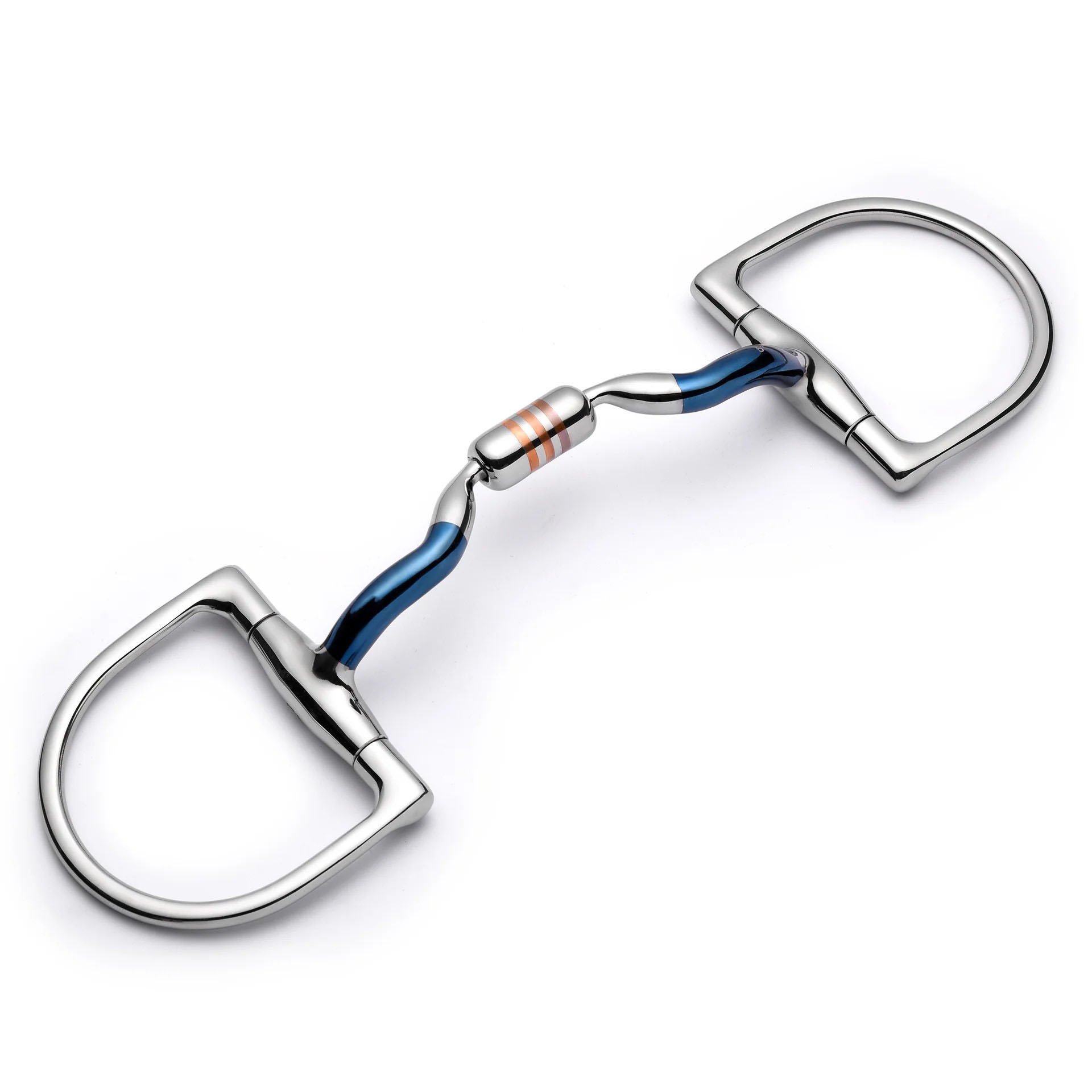 hunter d low port capsule sweet iron snaffle horse bit