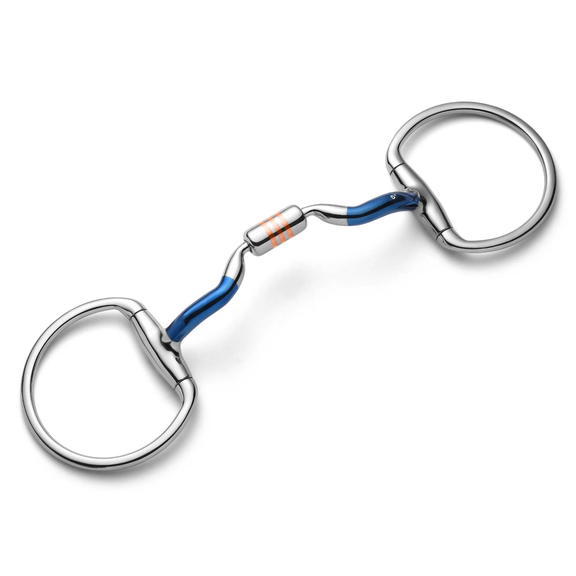 eggbutt low port capsule sweet iron snaffle horse bit