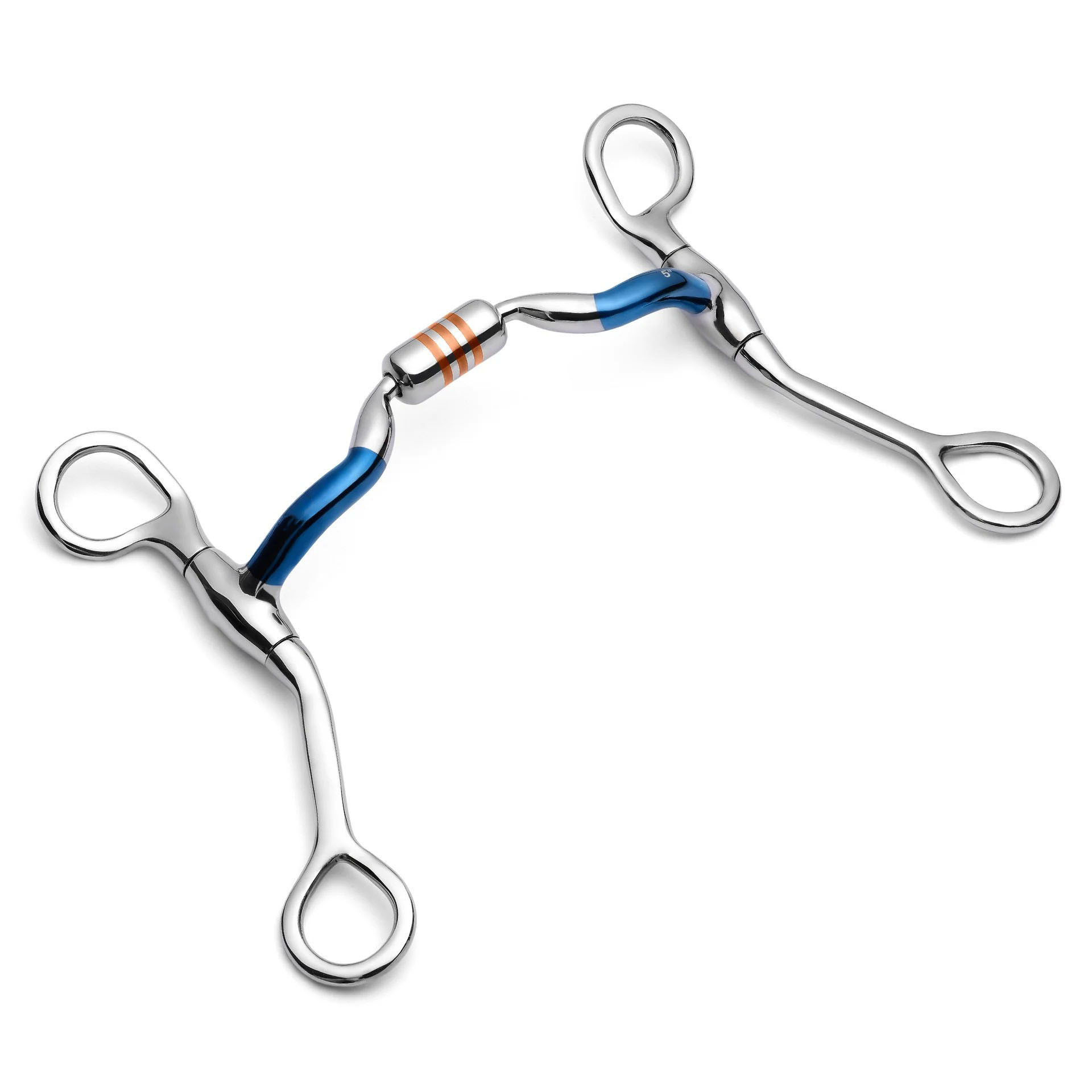 short shank low port capsule sweet iron curb horse bit