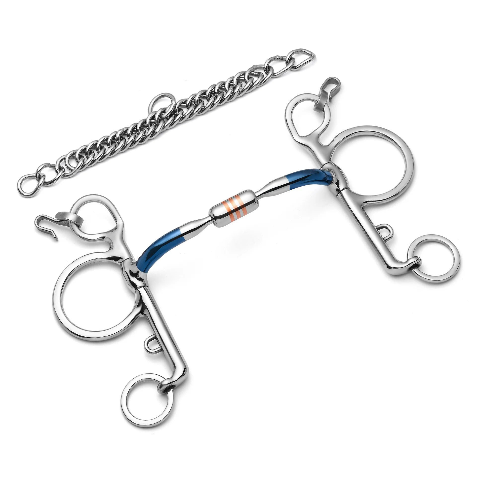 pelham capsule sweet iron curb horse bit