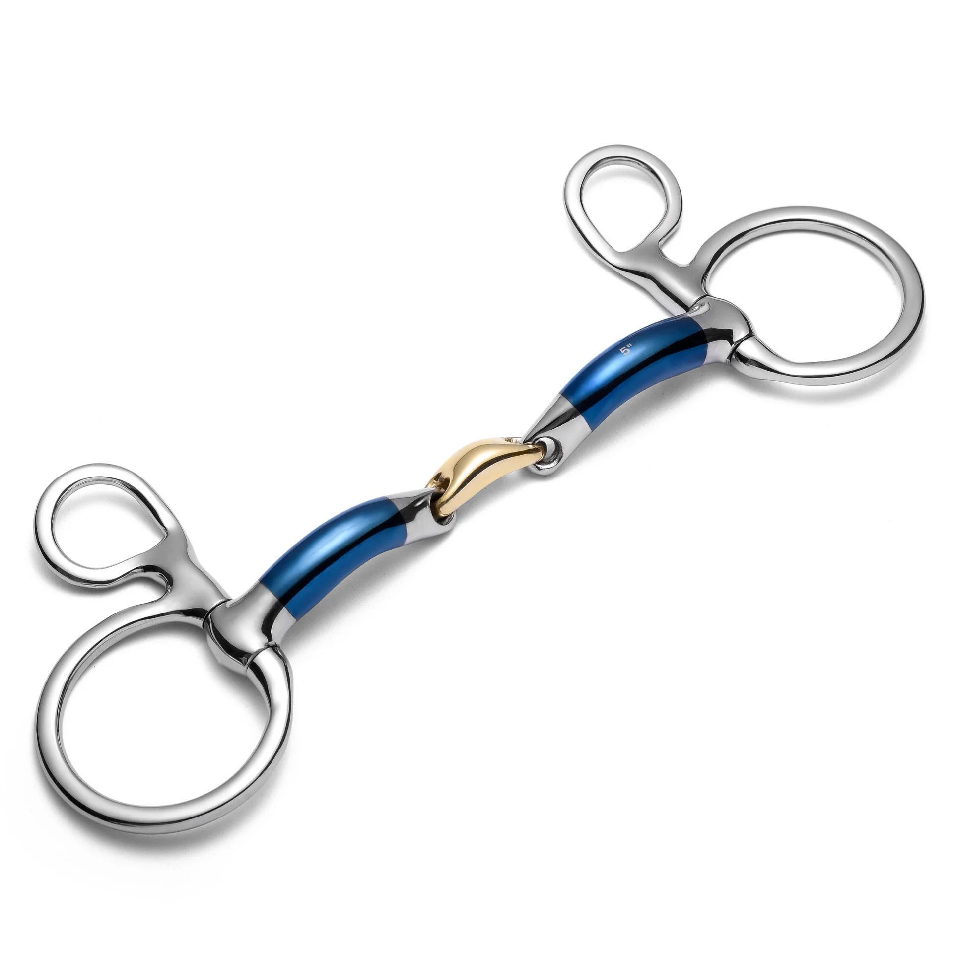 baucher lozenge sweet iron snaffle horse bit