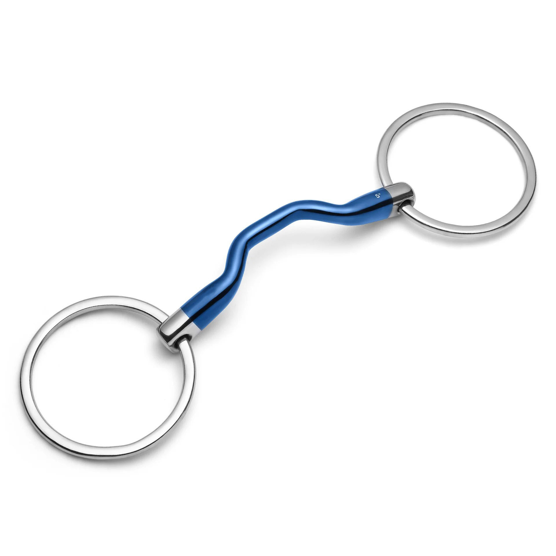 loose ring low port mullen sweet iron snaffle horse bit