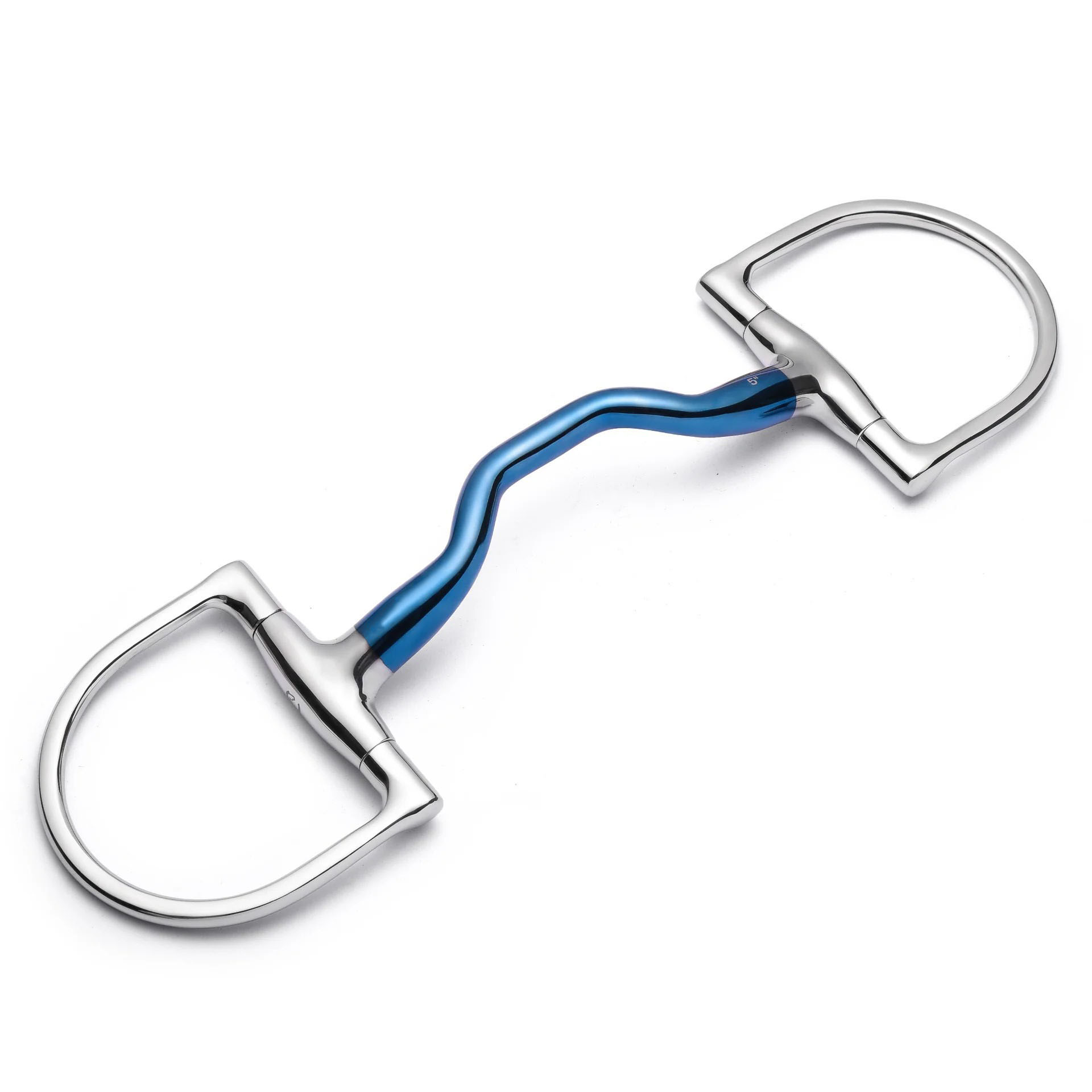 hunter d ring low port mullen sweet iron snaffle horse bit