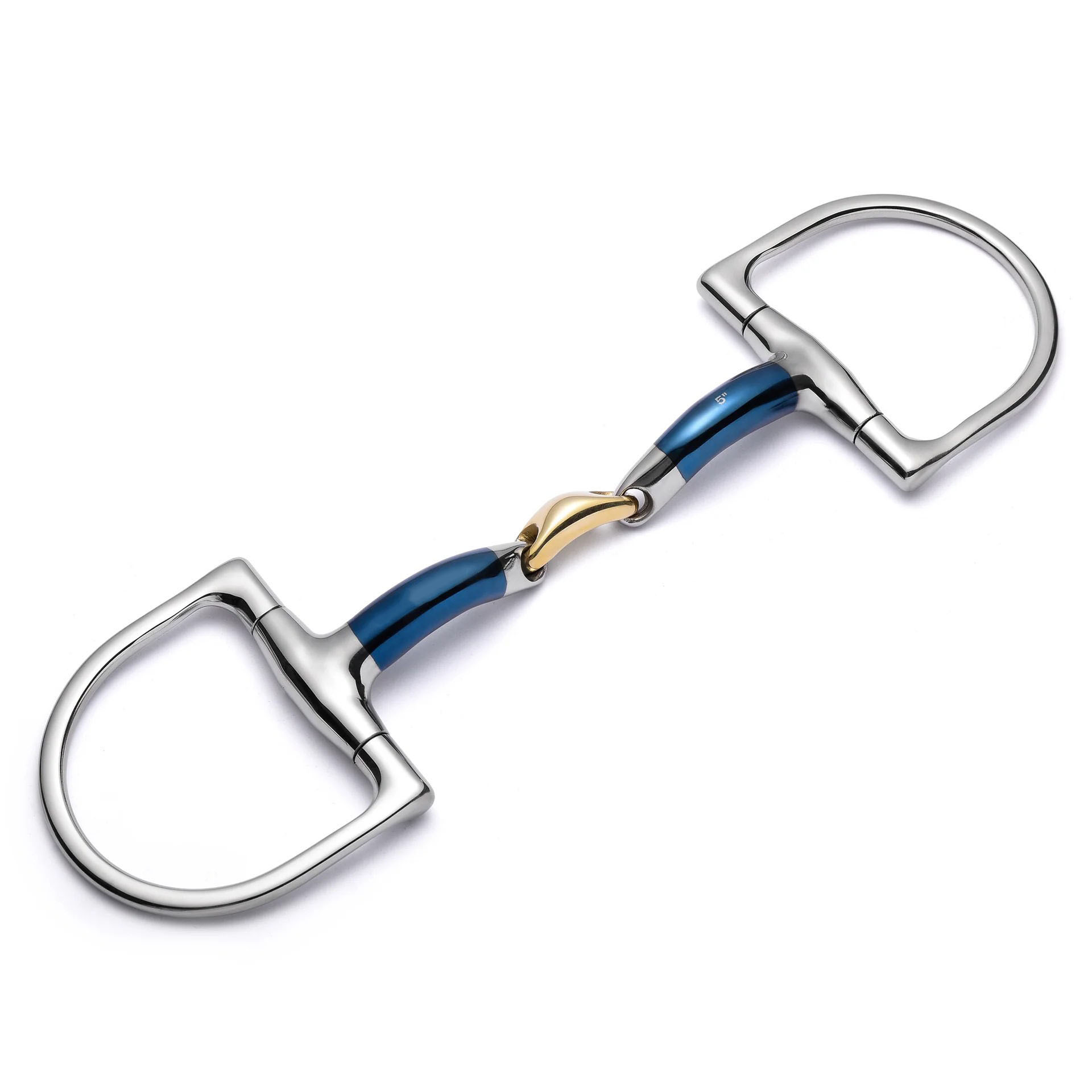 hunter d ring lozenge sweet iron snaffle horse bit