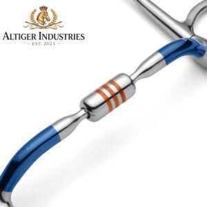 Full Cheek Capsule Sweet Iron Snaffle Horse Bit