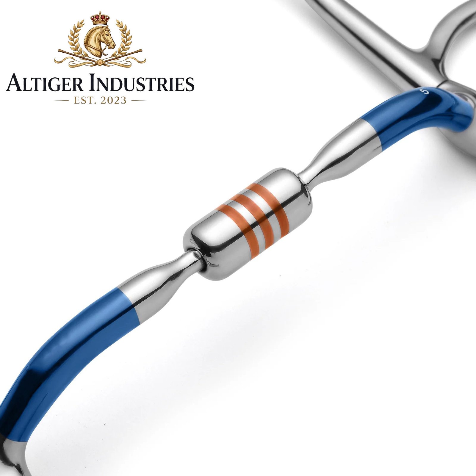 Full Cheek Capsule Sweet Iron Snaffle Horse Bit