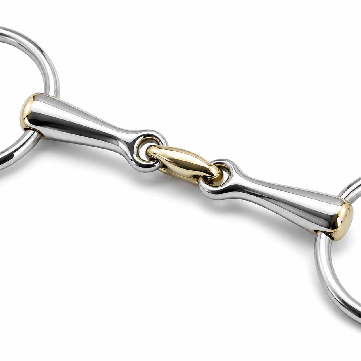 copper roller loose ring training snaffle horse bit