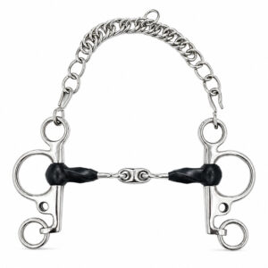 copper roller butterfly horse bit