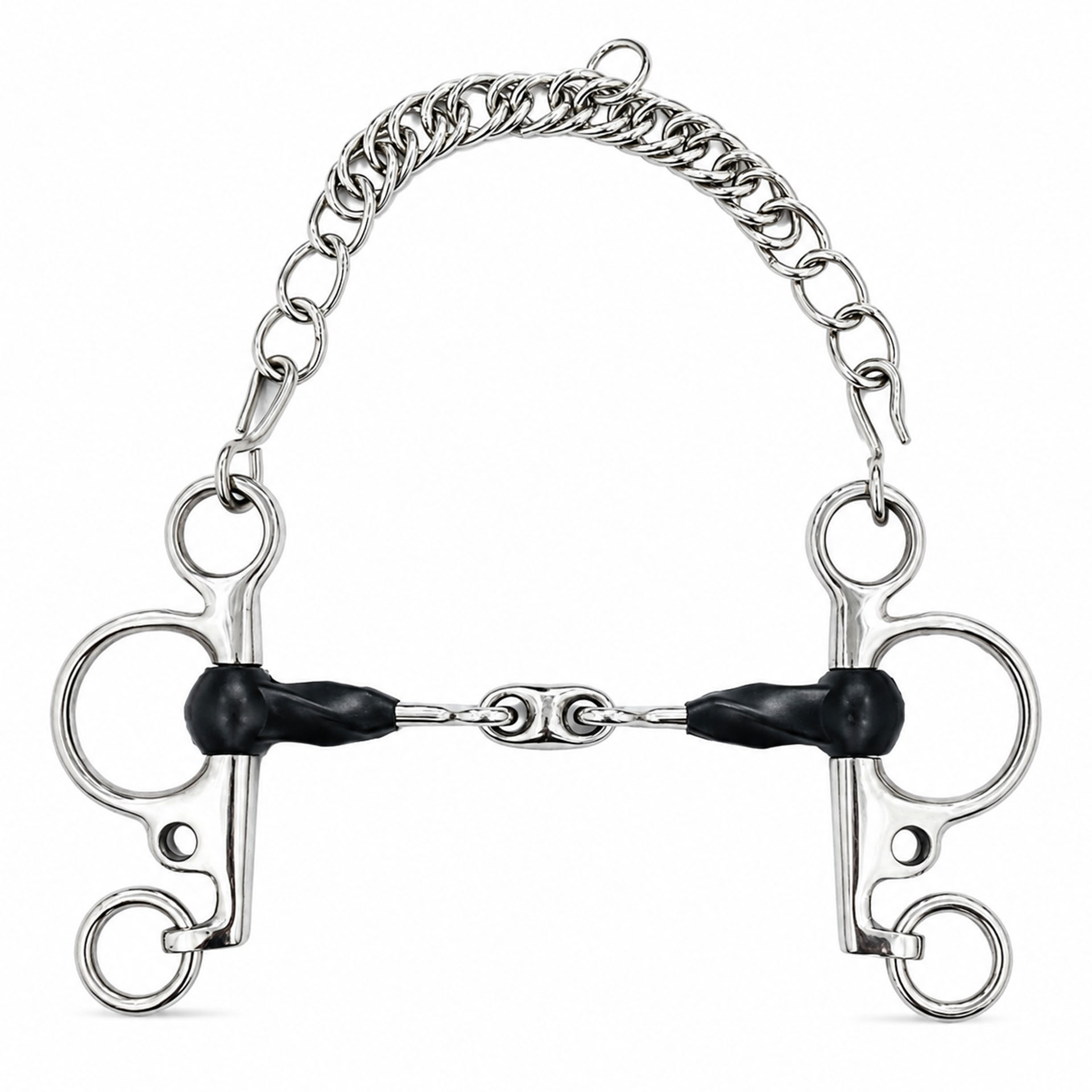 copper roller butterfly horse bit