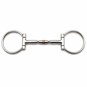 copper roller ring horse bit