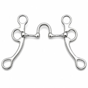 argentine capsule curb horse bit
