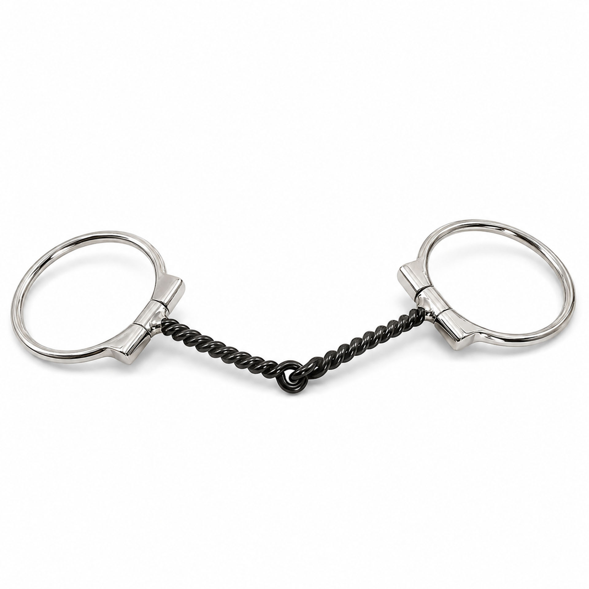 low port d ring sweet iron horse bit
