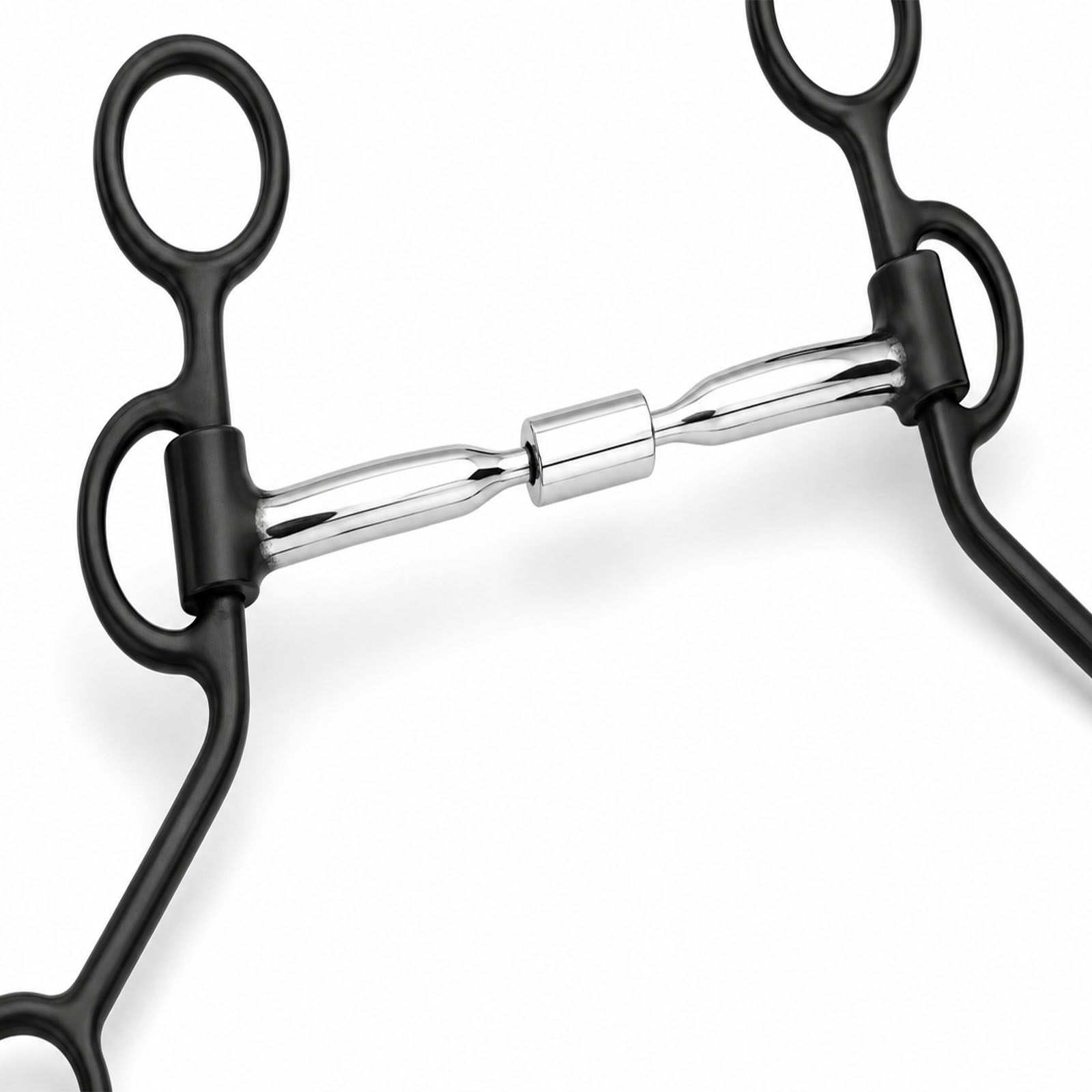 black copper roller long shank horse bit