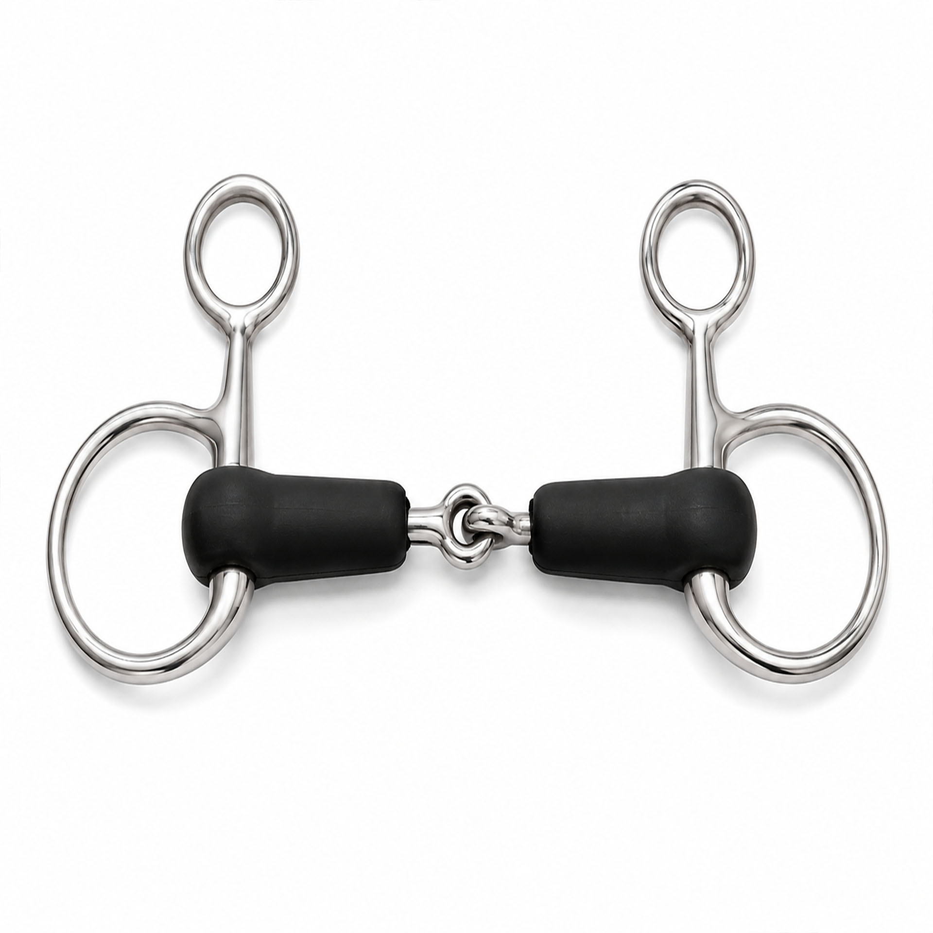 black copper roller loose ring horse bit
