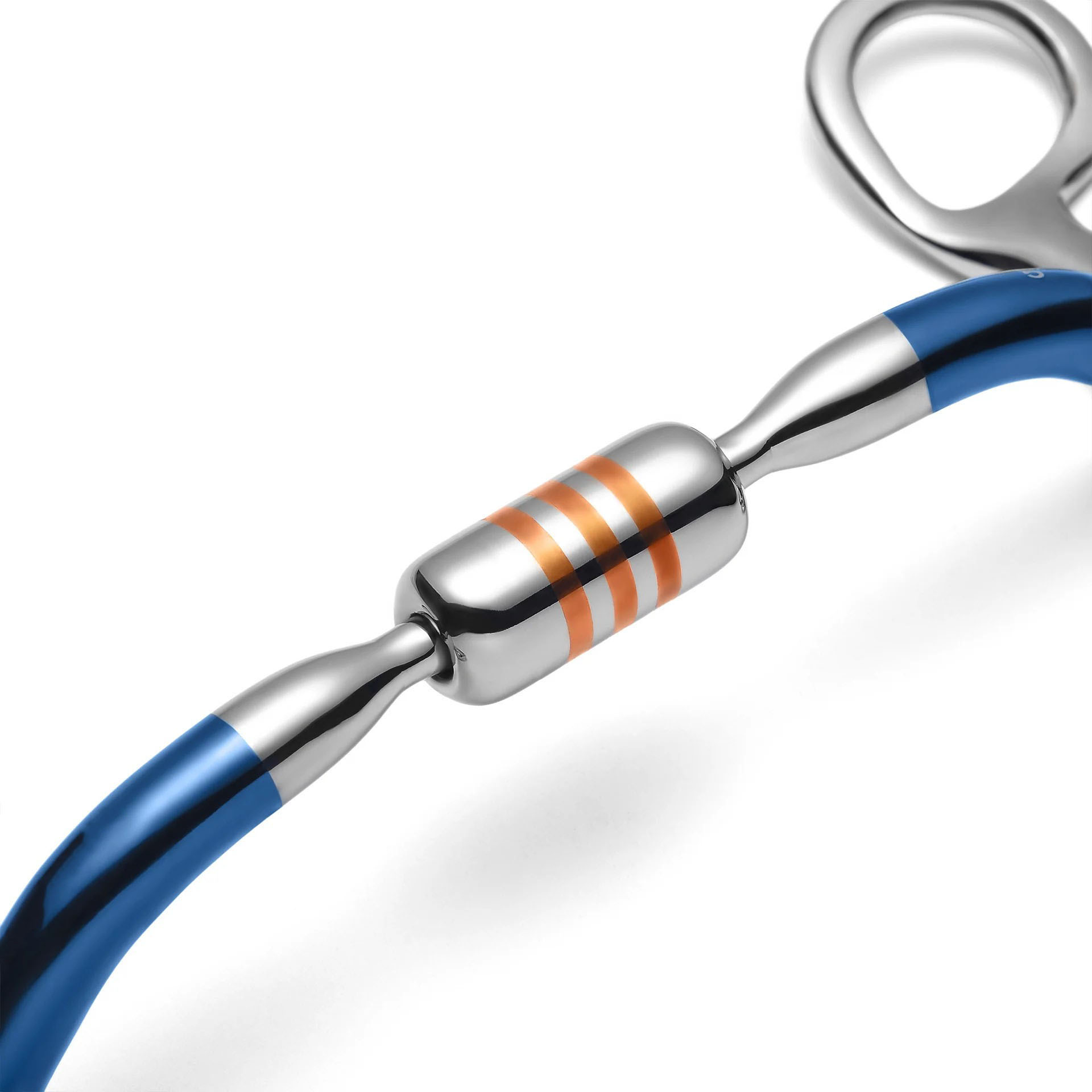 baucher capsule sweet iron snaffle horse bit