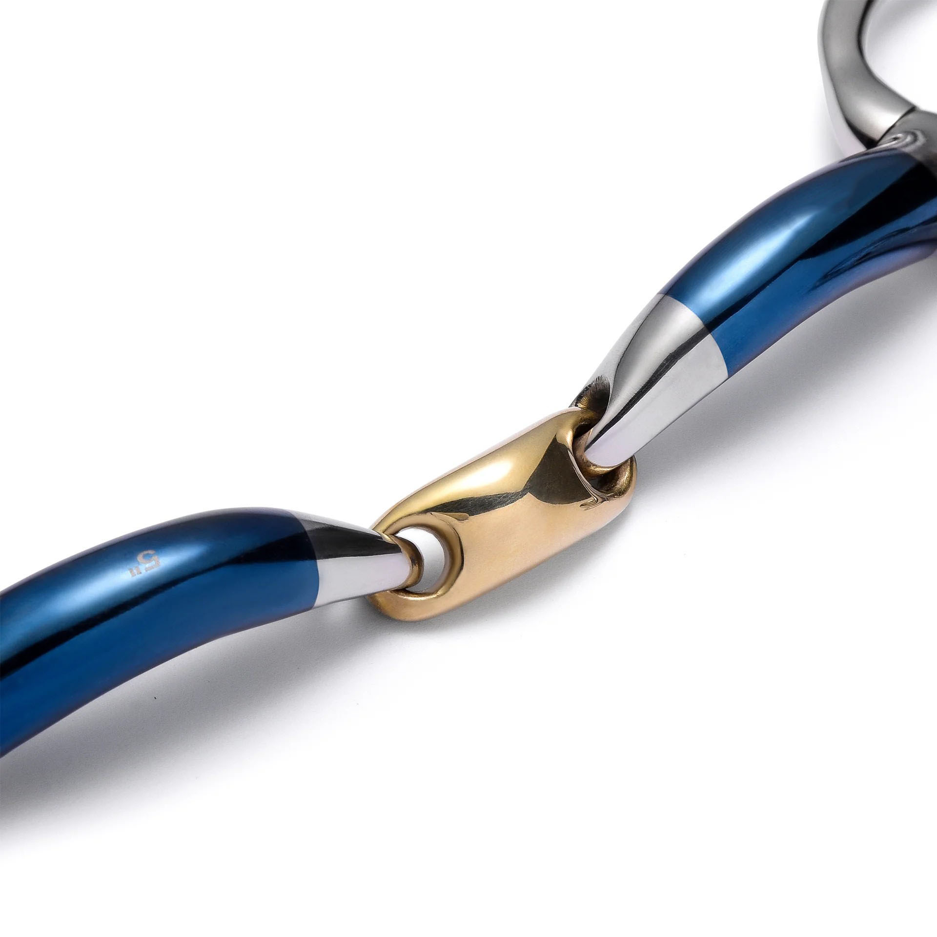 baucher lozenge sweet iron snaffle horse bit