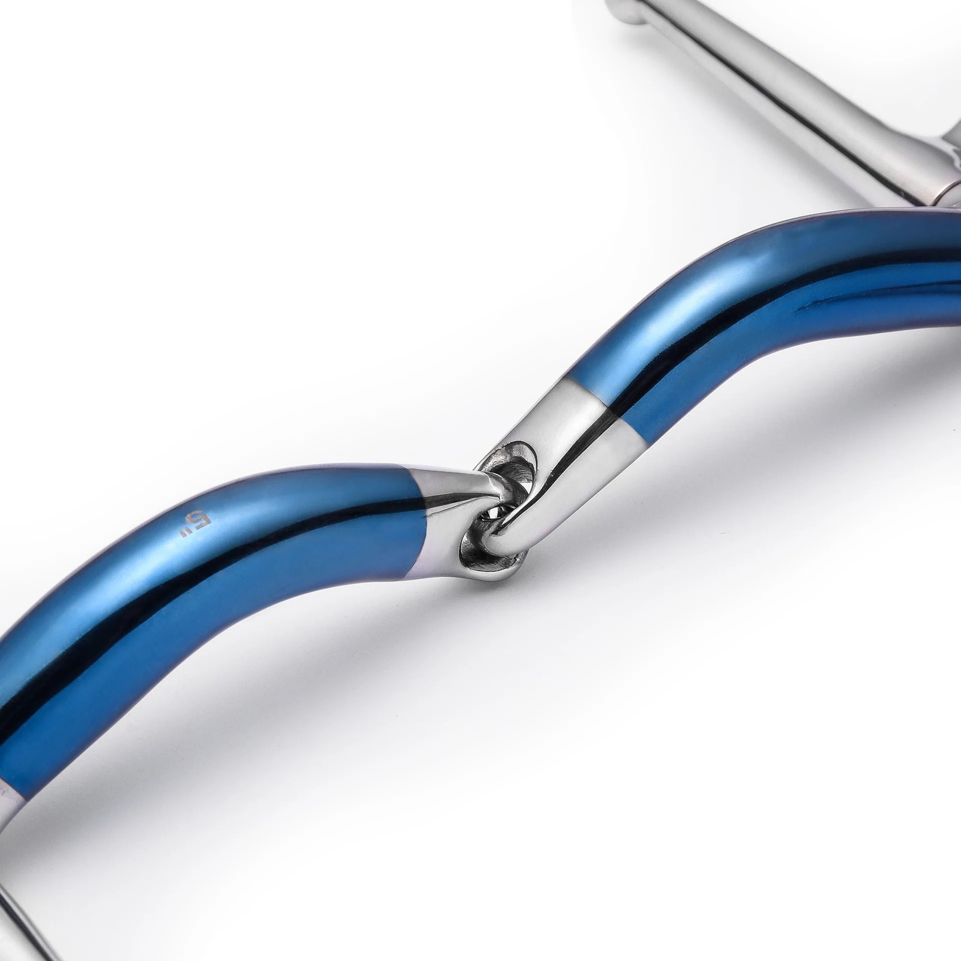 full cheek locking single joint sweet iron snaffle horse bit