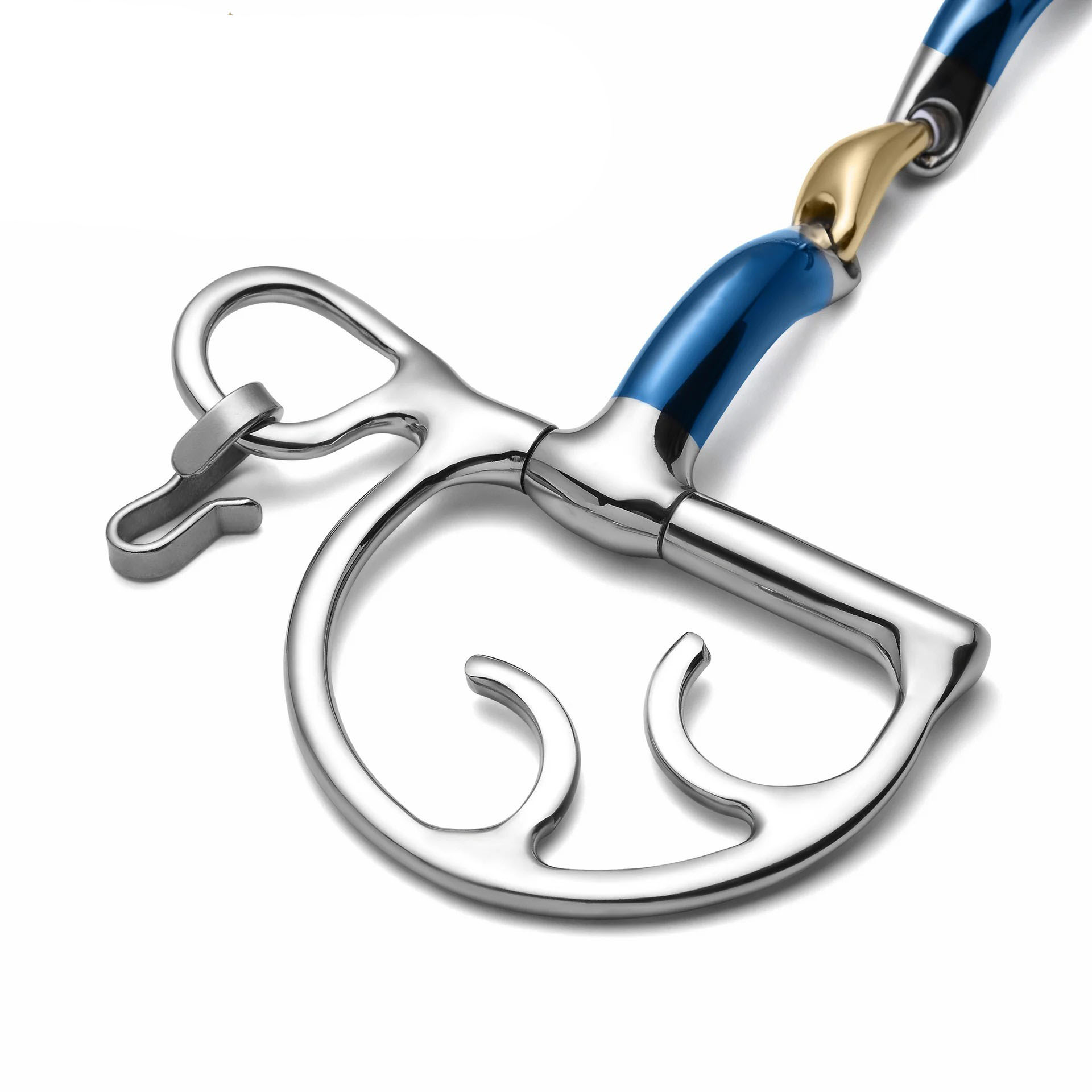 Kimberwick Lozenge Sweet Iron Curb Horse Bit