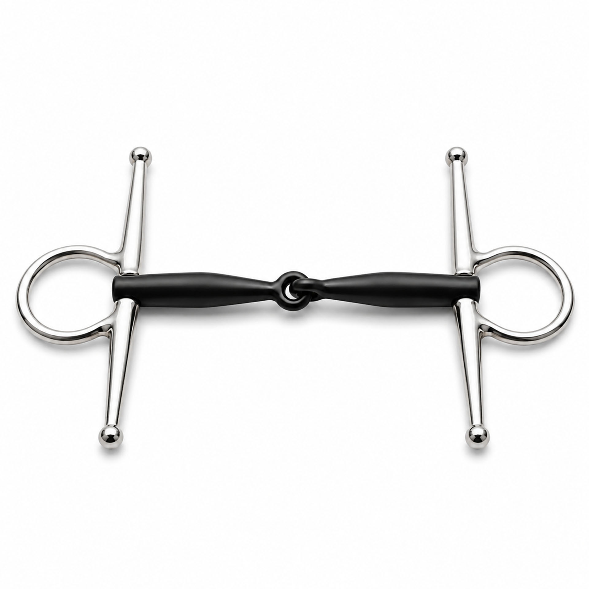 Full Cheek Copper Roller Snaffle Bit