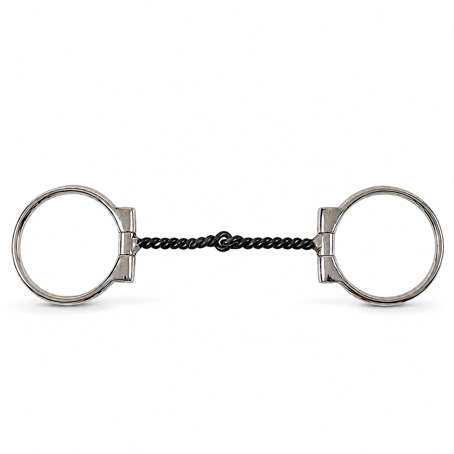 low port d ring sweet iron horse bit
